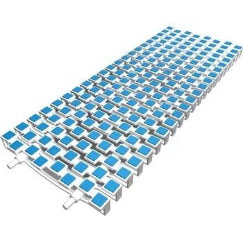 Odvodňovací žlab VÁGNER POOL Roll rošt SCACCO flexi, šířka 200 mm, výška 35 mm, délka 500 mm vp-411521113