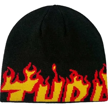 Čepice Kulich THRASHER "FLAME" černý Barva: Černá, Velikost: Jedna velikost