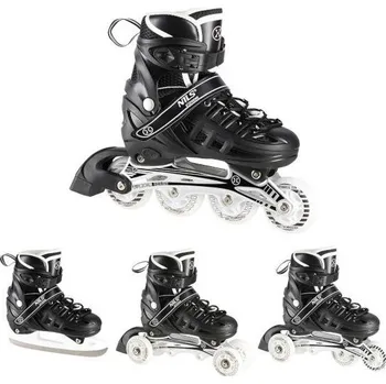 Zimní brusle Dětské kolečkové brusle 4V1 Nils Extreme NH10905 4v1, 31-34