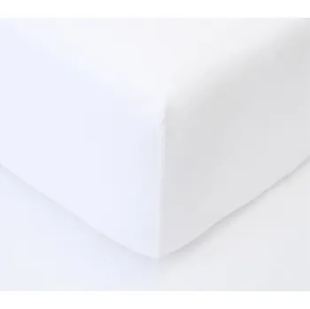 Prostěradlo Froté prostěradlo 200 × 200 cm - bílá