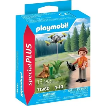 Stavebnice Playmobil Playmobil 71880 Záchrana kolouška pomocí dronu