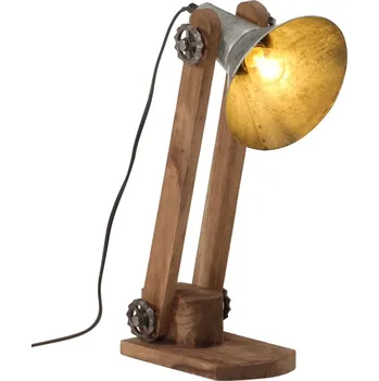 Dekorativní svítidlo vidaXL Stolní lampa 25 W 23 x 13 x 52 cm E27 [371908] Barva: Stříbrná