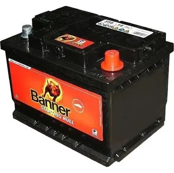 Autobaterie baterie 55 Ah Banner - levá