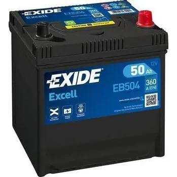 Autobaterie BATERIE 50AH /+P/ EXIDE
