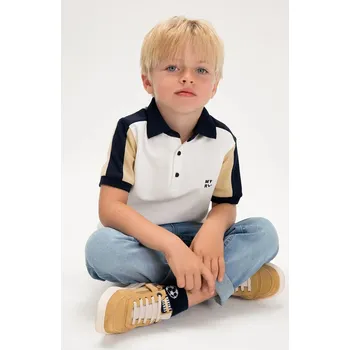 Chlapecké tričko Dětské polo tričko Mayoral 3109.5G.Mini.PPY2 béžová 02X, vel. 116