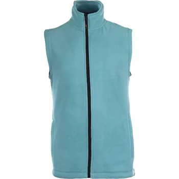 Dámská vesta Fleecová vesta - tyrkysová: Tyrkysová XS