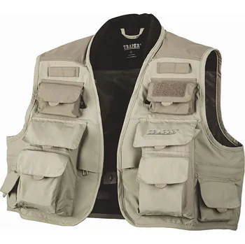 Rybářské oblečení Muškařská vesta Traper YUKON Short vel. M