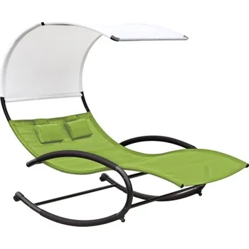 Zahradní nábytek HANSCRAFT Vivere - Double Chaise Rocker, Green Apple bvz-421312