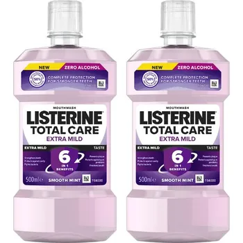 Ústní voda Listerine Total Care Extra Mild ústní voda 2×500 ml
