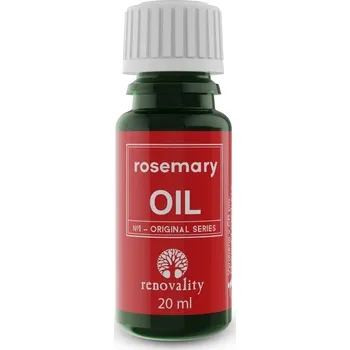 Vonný olej Renovality Rosemary 100% esenciální olej 20 ml