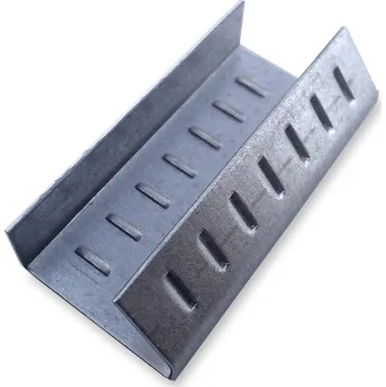 Stahovací páska Plechová vázací spona rastrovaná 10mm - 2 000 ks / bal