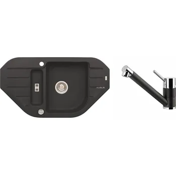 Granitový dřez Alveus SET NIAGARA 60/05 + BATERIE CLEO/G05 + 5 % sleva v košíku s kódem SLEVA5