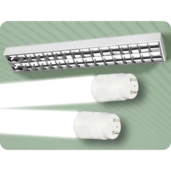 LED trubice LED svítidlo RASTRO [GT-LE120JN-01] + 2x LED trubice 120cm - zvýhodněné balení! Studená bílá