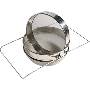 Cedník a síto Cedník dvojitý vypouklý nerezový