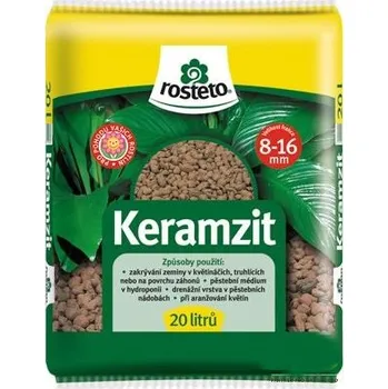 Mulčovací textilie Forestina Dekor Keramzit 8 - 16 mm 20 l