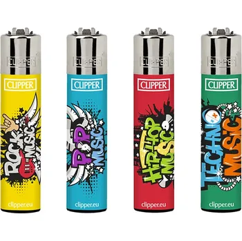 Zapalovač Zapalovač Clipper Classic Large CP11RH Music 6 Urban