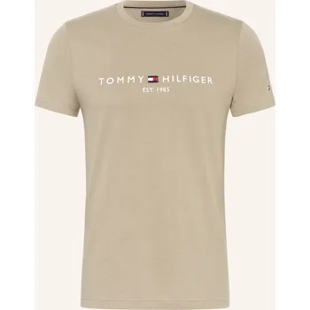 Pánská móda Tommy Hilfiger Pánské Tričko, olivová, XXL