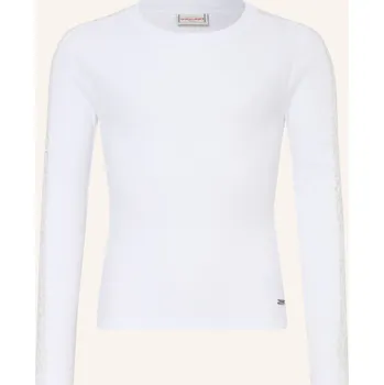 Vingino Dívčí Dlouhé Rukávy Jaisi S Krajkou, bílá, 176