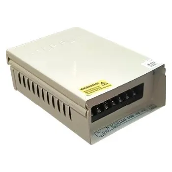 spínaný zdroj CP-DPS-MD100P-12D Napájecí zdroj pro více kamer - 12 V / 10 A v kovovém provedení