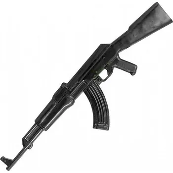 Sebeobrana Cvičná puška samopal AK47 gumový černý