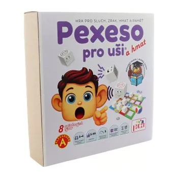 Pexeso PEXI Pexeso pro uši a hmat