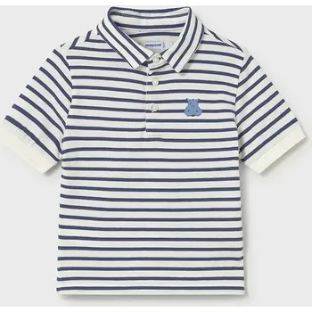 Dětská bavlněná polokošile Mayoral 1110.3F.Baby.PPY2 bílá 00X, vel. 104