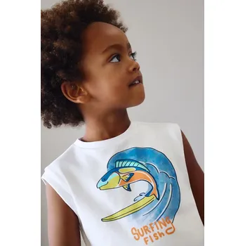 Dívčí svetr Dětský top Mayoral 3085.5J.Mini.PPY2 bílá 00X, vel. 116