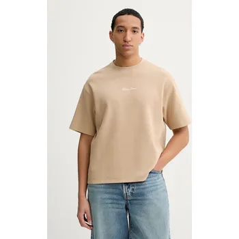 Oblečení a móda Bavlněné tričko Guess Jeans M6RP14.KD461 béžová 08X, vel. XL