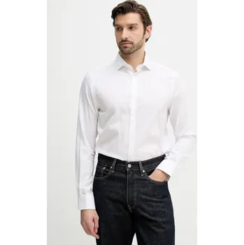 Pánská košile Košile Tommy Hilfiger MW0MW41827 bílá 00X, vel. 43