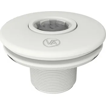 Tryskový set VA, s mosaznými zástřiky, pro fóliové bazény, připojení lepením 50 mm, bílá ABS vp-31VAPF3