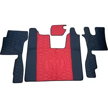 Ochranný autopotah Podlaha SCANIA VABIS NTG R (odpružená/opružená)- červený sřed/černé&nbsp;okraje