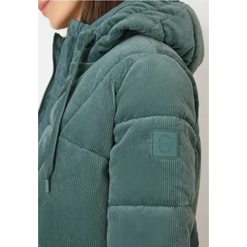 Dámský kabát Prošívaný kabát Cecil 101279 s příměsí manšestru Velikost: XL