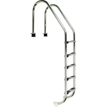 Bazénové schůdky VÁGNER POOL Žebřík nerez Standard s pouzdrem 5 stupňový, AISI 316 vp-7315