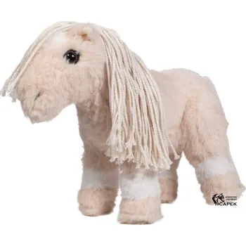 Žertovný předmět Plyšák HKM -HŘÍBĚ CUDDLE PONY- - Tm. hnědá