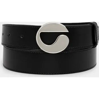 Opasek Kožený pásek Coperni Logo, M, černá, 99X