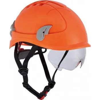Pracovní přilba Helma AlpinWorker s ventilací, HI-VIS oranžová