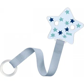 Stužka na dudlík NUK modrá