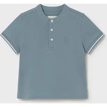 Chlapecké tričko Dětské polo tričko Mayoral 1106.3A.Baby.PPY2 modrá 55X, vel. 92