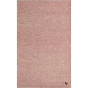 Koberec Ručně všívaný kusový koberec Asra wool pink 40x60 cm