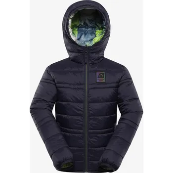 Dívčí oblečení ALPINE PRO Dívčí Dětská oboustranná bunda hi-therm ALPINE PRO DOUWO modrá Modrá 128/134 (2519962)