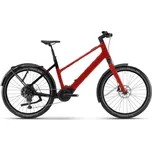 Elektrokolo WINORA iRide Pure X10 - HIGH 11,11Ah 27,5" CRYSTAL RED GLOSS BLACK 2025 rám 42" + DOPRAVA ZDARMA