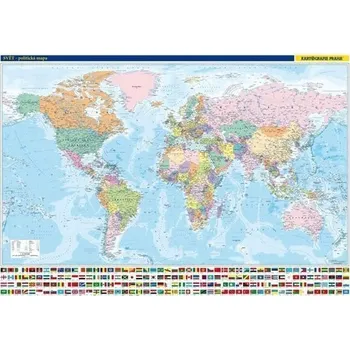 Svět - nástěnná politická mapa 1:22 mil./136x96 cm