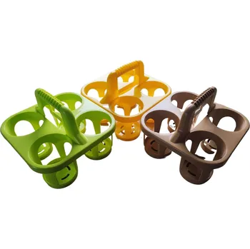 Sklenice Nosič na 4 sklenice medu