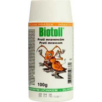 Pesticid AgroBio Biotoll proti mravencům prášek 100 g