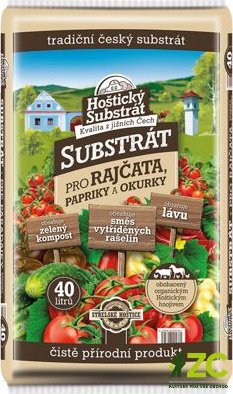 Substrát Forestina Hoštický - Specielně pro rajčata, papriky a okurky 40 l