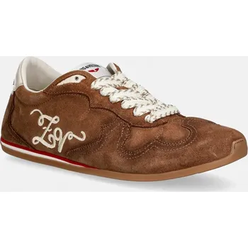 Pánské tenisky Semišové tenisky ZADIG&VOLTAIRE ZV Dance SWSN01635 hnědá 82X, EUR 41