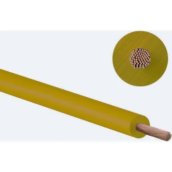 elektrický kabel Ostatní Kabel zelený, průřez 1mm2 (cena za 1m)