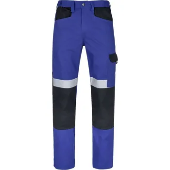montérky Pracovní kalhoty do pasu Primo - modré: 52