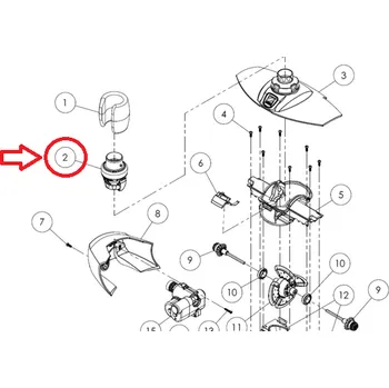 VÁGNER POOL PRŮTOKOVÝ REGULÁTOR Barracuda MX8, MX9 vp-W600001100