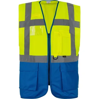 pracovní vesta Reflexní manažerská vesta Forxit - žlutá: XL